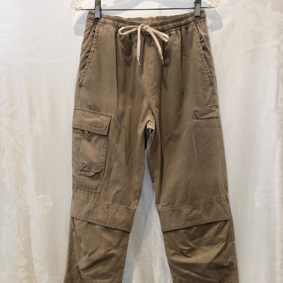 JOHN ELLIOTT Tan Himalayan Cargo Jogger Pants 0 XS $348 Sold Out - Picture 2 of 8